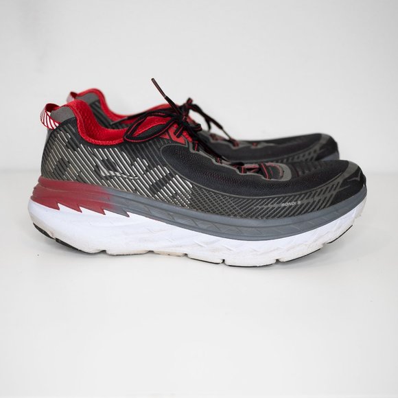 Hoka One One Other - HOKA ONE ONE Bondi 5 Neutral Black/Formula One Mesh Running Shoes